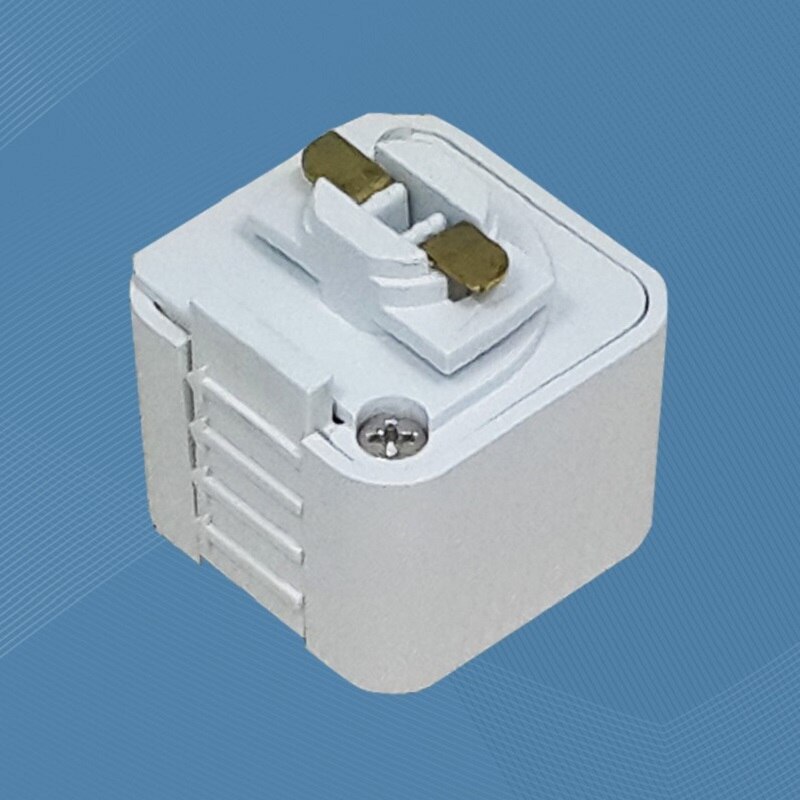 Twee lijnen 2 draads led rail verlichting koplamp verbinding us standaard us slideway gesp verlichting connector