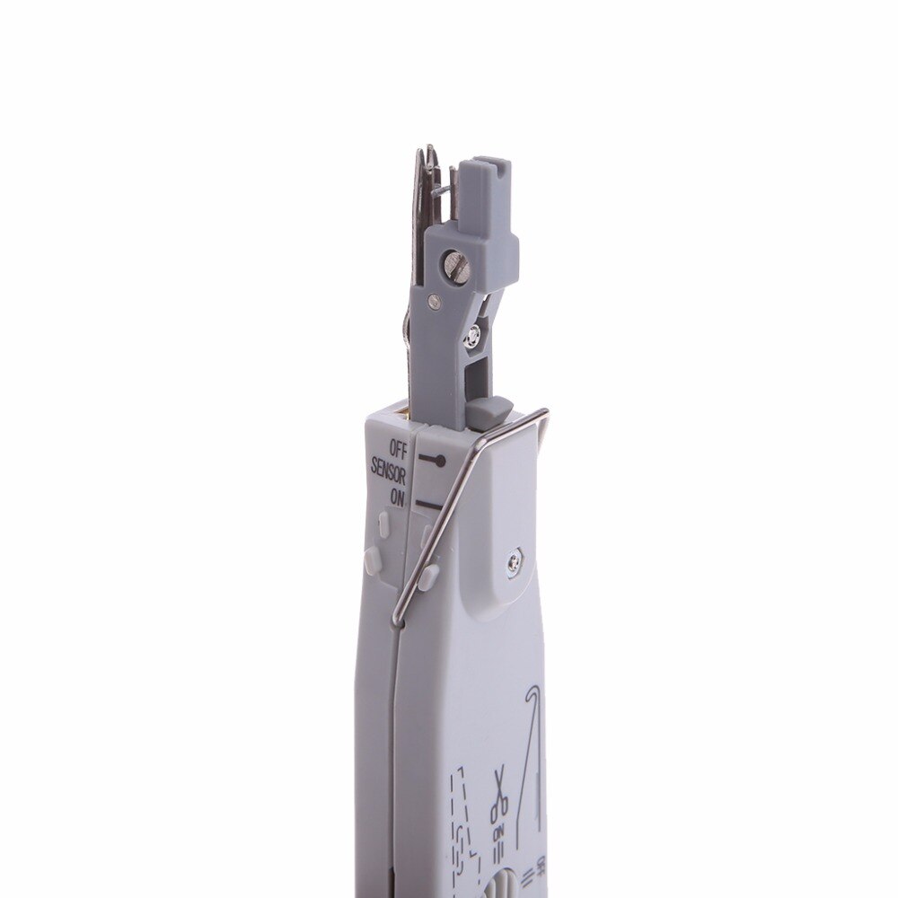 Adjustable Impact IDC Insertion Ethernet Network Punch Down Tool With Sensor