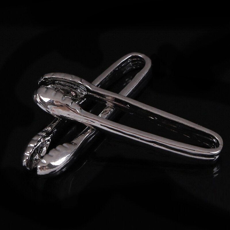 2pcs Metal Barbecue Locking Tongs Serving Clip BBQ Grill Baking Salad Steak Vegetable Pasta Kitchen Tool Dollhouse Miniature