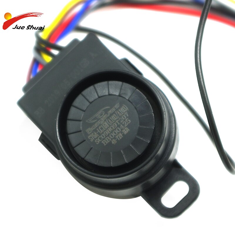48V-72V Remote Control Alarm Motorcycle Security System Electric Scooter Theft Protection E Bike Moto Scooter Motor Alarm System