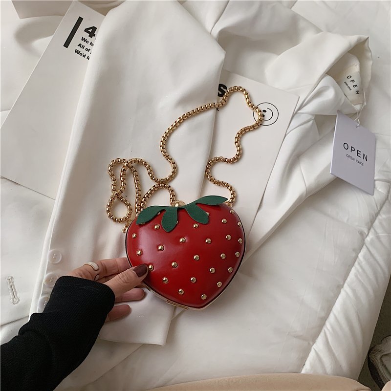 Cute Small Bags for Women Trend Cartoon Shoulder Bag for Girls Chain Mini Coin Purse Shell Crossbody Bag