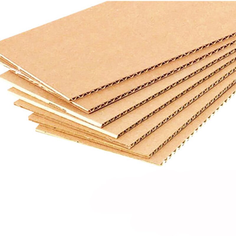 10Pcs Thicken Courier Boxes Green Printed Paper Box 3 layer Corrugated Box Cardboard Express Carton Small Jewelry Box