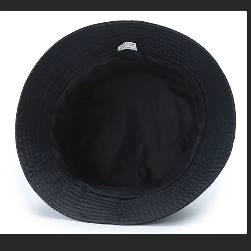 Zwart wit effen emmer hoed unisex bob caps hiphop gorros mannen zomer panama cap strand zon vissen boonie hoed