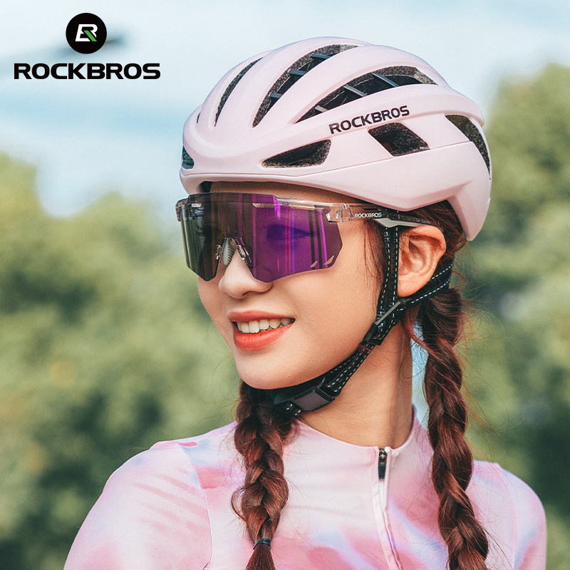 ROCKBROS-casco de ciclismo para adulto, ajustable, transpirable, moldeado integralmente, para bicicleta de montaña y carretera