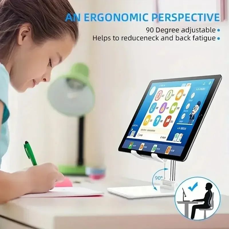 Bureau mobiele telefoon houder standaard voor iPhone 16 15 iPad Xiaomi verstelbare desktop tablet houder universele tafel mobiele telefoons standaard