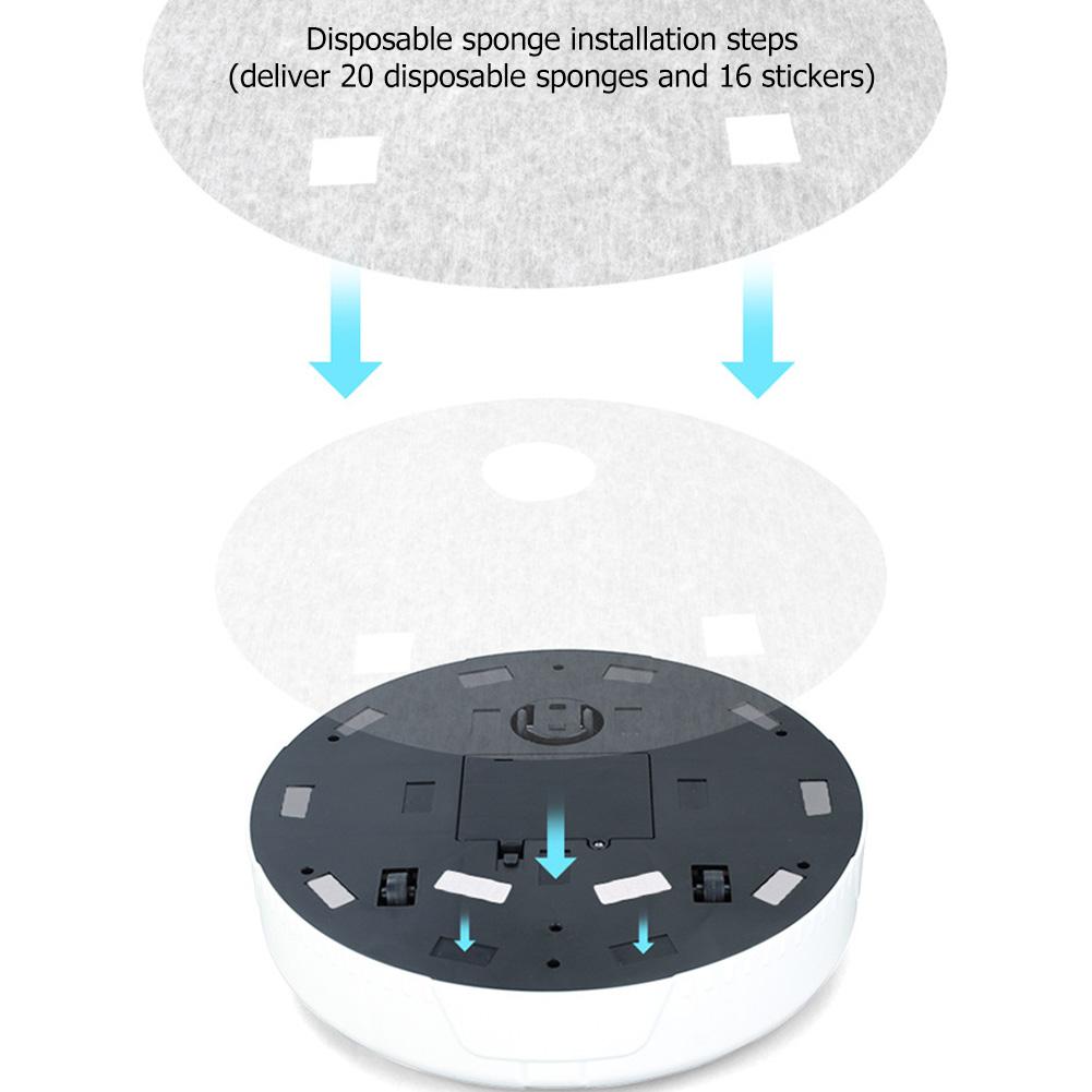 Robot inteligente multifuncional 3 en 1 para limpiar suelos, friega y Barre, aspira el hogar