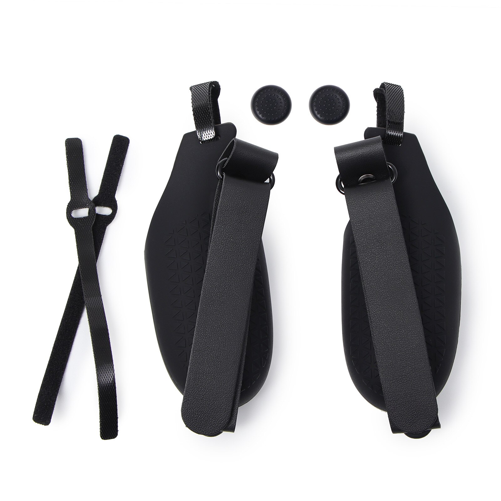 Oculus Quest 2 VR Protective Cover VR Touch Controller Silicone Cover Skin Handle Grip For Oculus Quest 2 Accessories: black1