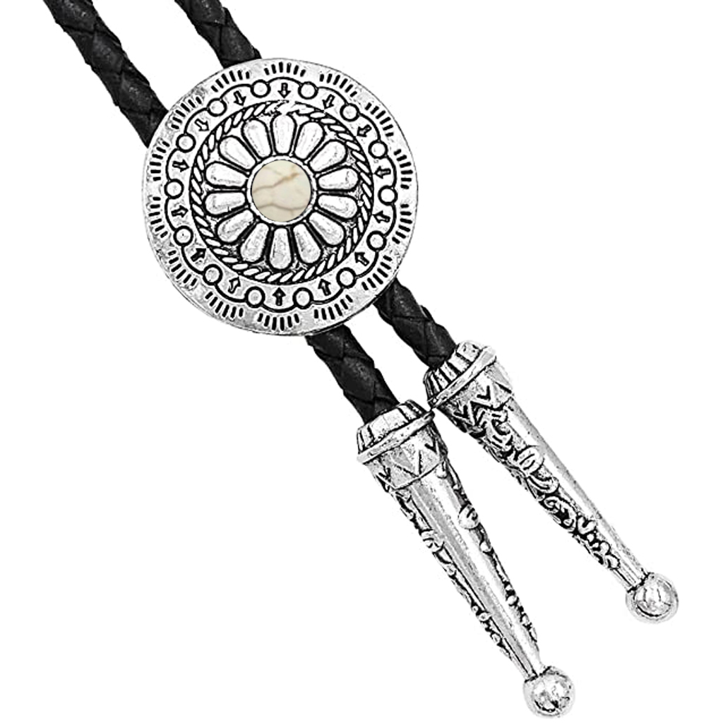 Bolo-Corbata de vaquero con patrón celta, lazo occidental americano, bolo: 02