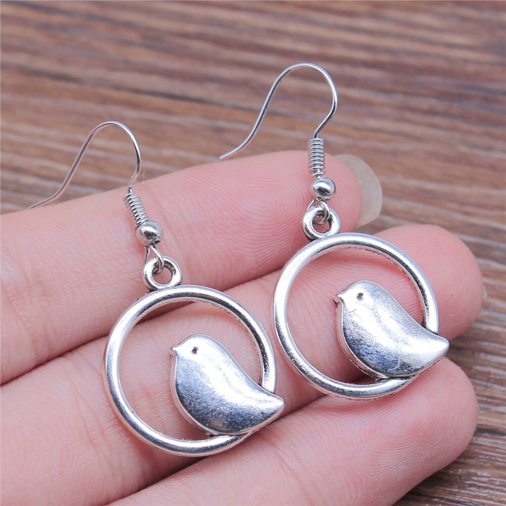 1 Pair Hook Earrings Phoenix Earring Connector Earring For Women Dangle Earring: 20mm