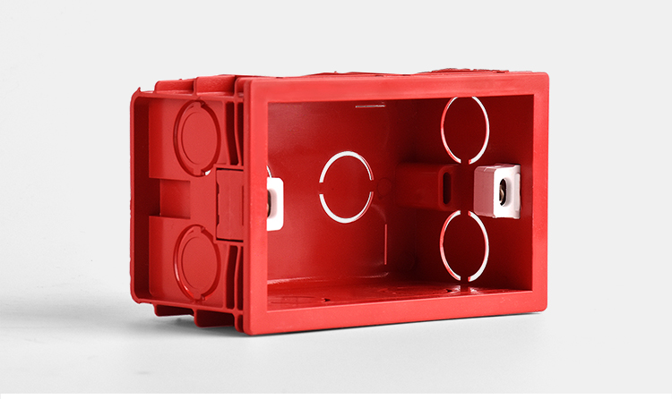 Mounting Box for 118X72mm Wall Switch and Socket Wall Back Junction Box