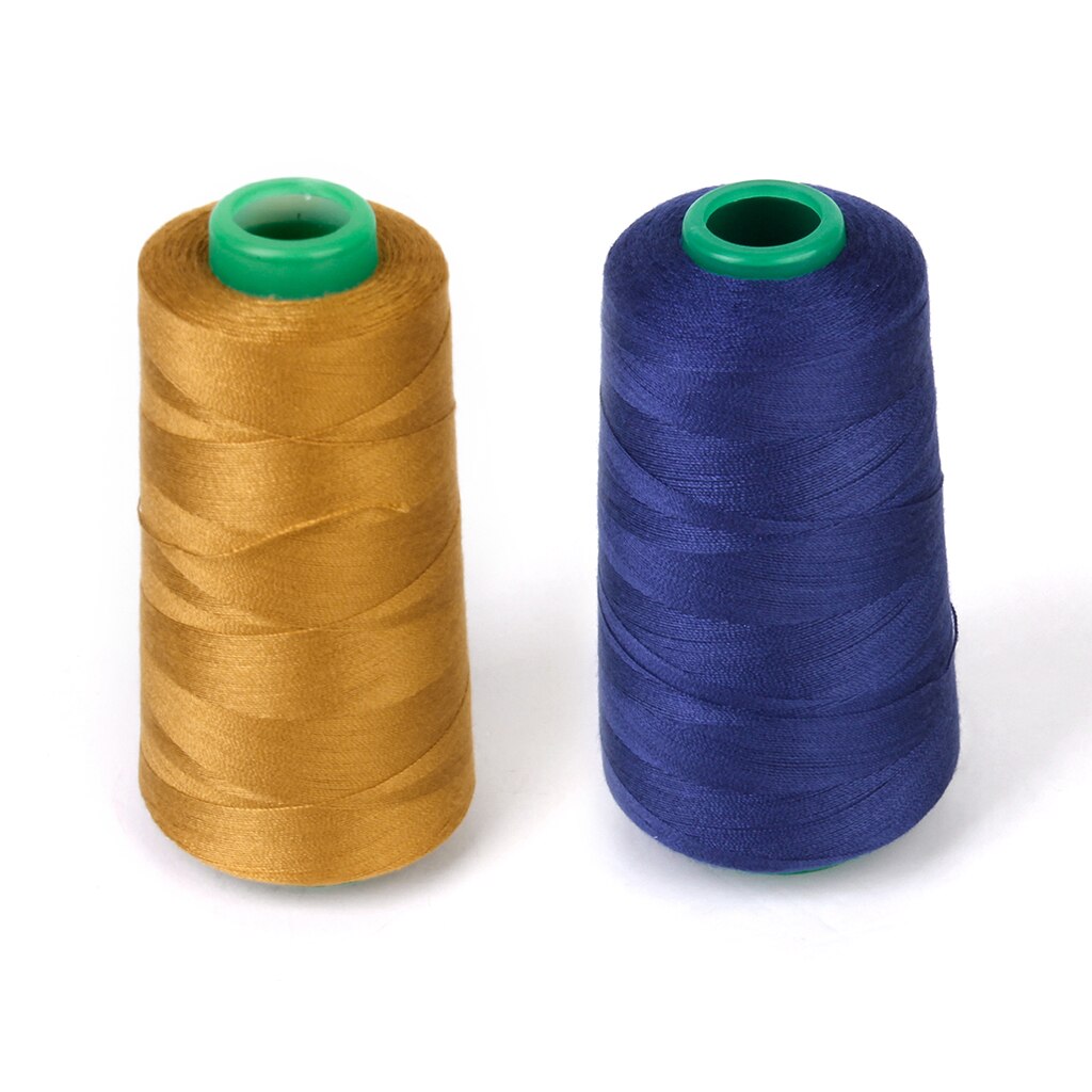 1 pack  of 3000 yard spolar sytråd all ändamål polyester overlock kon för klädsel, duk, draperi, pärlor, quiltning