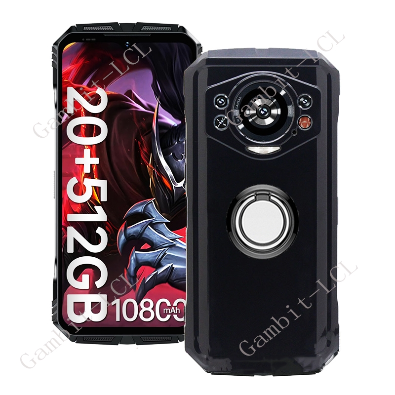 Voor doogee s cyber pro cyberpro cyberpro doogee cyber achterkant ringhouder beugel telefoonhoesje smartphone tpu zachte hoes