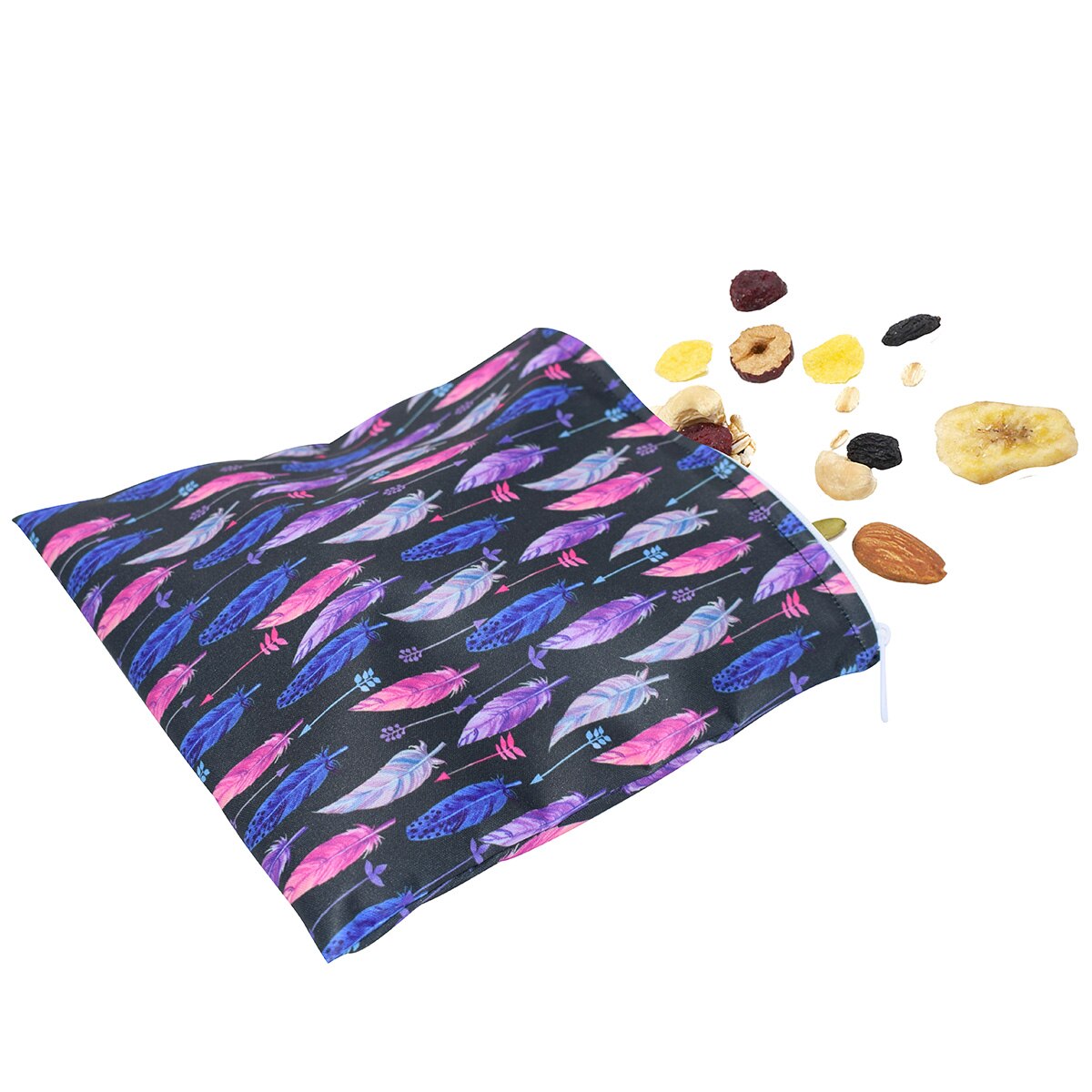 3PCS Reusable Snack Bag Food Storage Bags Leakproof Waterproof Lunch Bread Sandwich Bag Pouch For School Camping Food Organizer