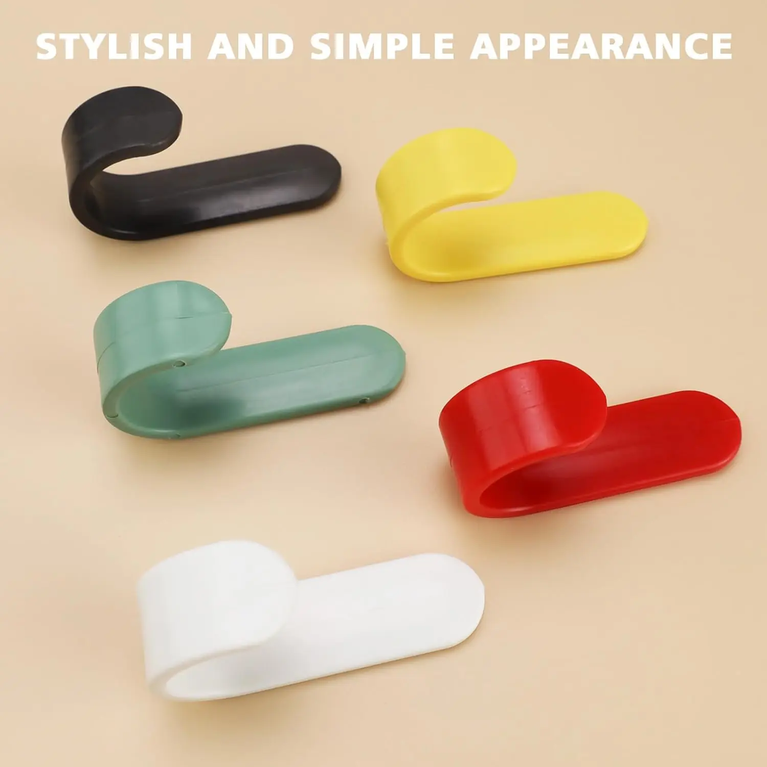 48/6PCS Self Adhesive Wall Hook Strong Without Drilling Coat Bathroom Door Kitchen Towel Hanger Hooks Home Storage Accessories