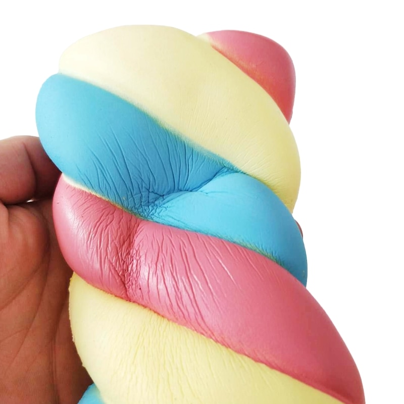 77HD 5.5’’ Squeeze Marshmallow Fidget Toy Realistic Candy Party Favor Cute Slow Rising Pressure Release Toy Adults Funny