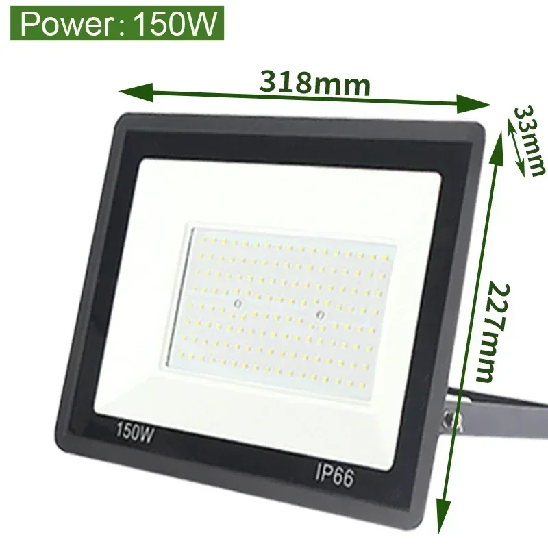 Motion Sensor LED Flood Light 50W 30W 10W AC 220V Waterproof IP65 Reflector Floodlight Lamp foco Led Exterior Spot Outdoor Light: Yellow / 20W