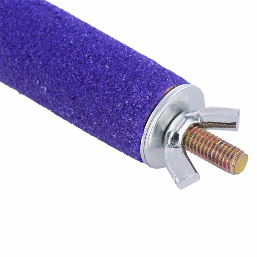 Bird Cage Parrot Perches Stand Paw Grinding Station Platform Bird Supplies Hanging Swings Cage Random Color