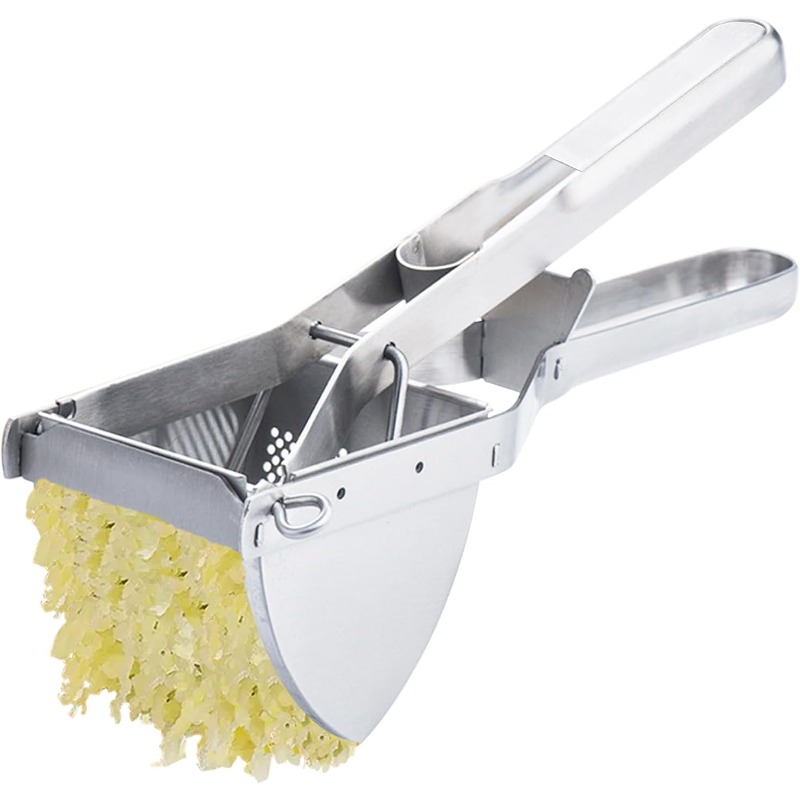 Potato Ricer,multifunction Stainless Steel Potato Masher and Ricer Press and Mash for Perfect Mashed Potatoes Kitchen Tools