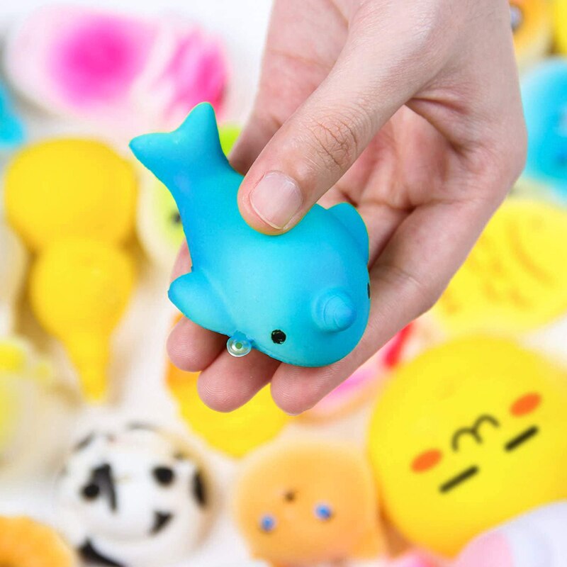 Zufällig Squishies Langsam steigend Kawaii Simulation SchöNe Dekompression Spielzeug Stressabbau Ball PU Schlüsselanhänger Smooshy Matschig