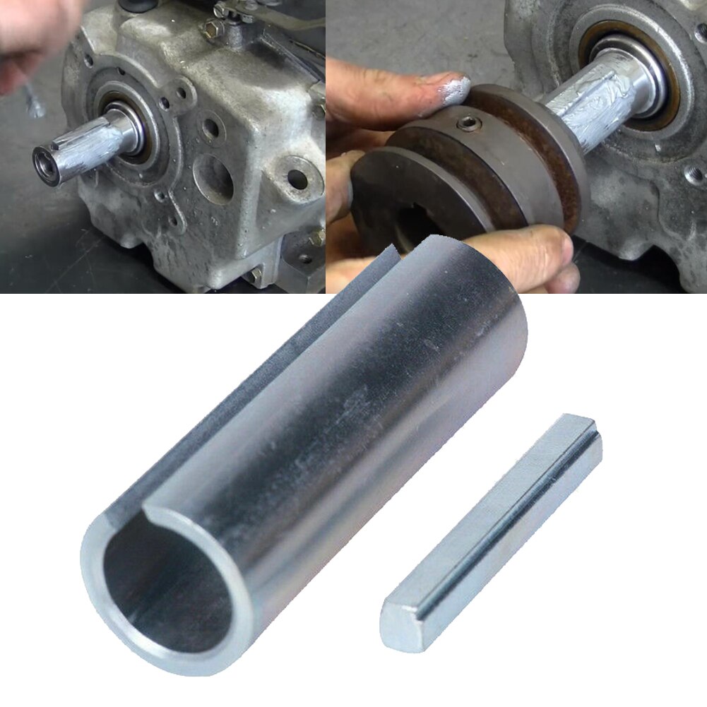 Shaft Adapter 3/4" To 1" W/Step Key Gas Engine Pulley Crank Sleeve Predator
