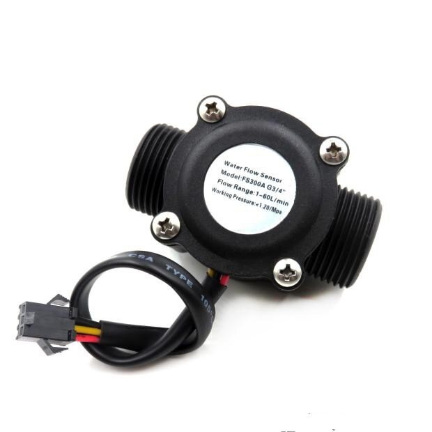 Capteur de débit d&#39;eau industriel 6 Points FS300A, débitmètre pour Pipeline G3/4