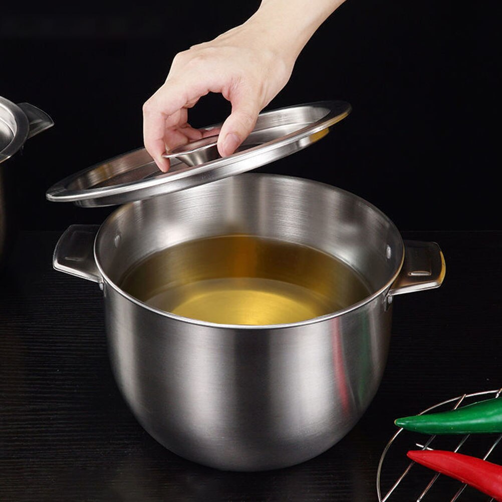 1 set of Kitchen Oil Container Restaurant Oil Basin Large Capacity Lard Oil Basin