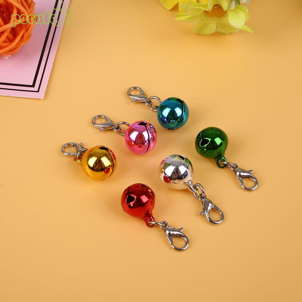 Clochette colorée pour chien et chat, vêtement pour animal de compagnie, charmant, homard, décoration de bricolage, couleur aléatoire, jouet pour animal de compagnie, fourniture de bricolage