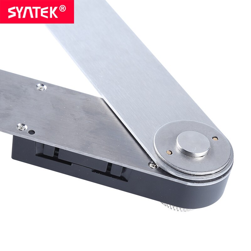 Syntek 0-200mm 0-300mm Electronic Digital Angle Finder Meter Stainless Steel Angle Ruler Protractor Inclinometer Goniometer CE