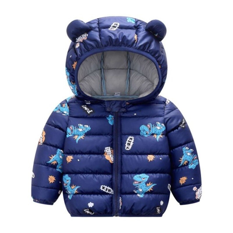 Winter Boys Jackets Keep Warm Thick Casual Hooded Coats For Kids Resist The Severe Cold Toddler Children Clothing: JK095 / 2T