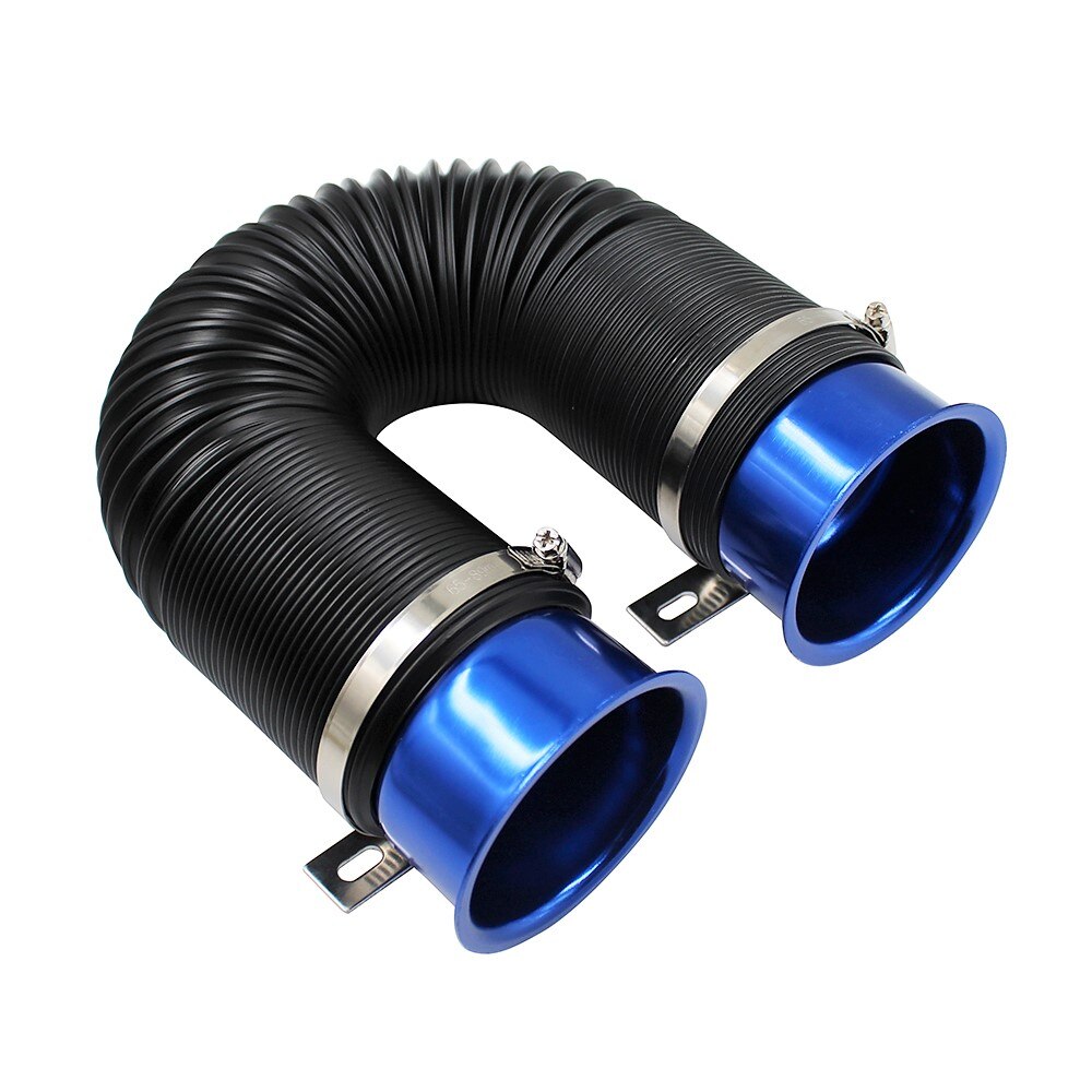 Telescopic Car Air Supply Ventilation Tube Expandable To 1M Intake Hose Pipe Diameter 76mm Ducting Feed Modification: Default Title