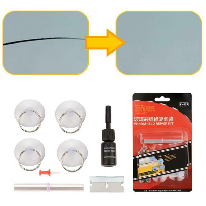 Rubber Glass repair tool Windshield For Chip&Crack Restore Fillers Sealants Car Auto