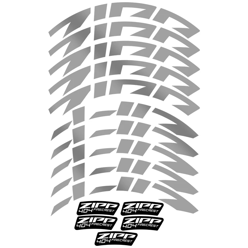 Zipp firecrest – autocollants pour roues de vélo, 202 303 404 808, autocollants de cyclisme pour jante en carbone, 2 roues, décoration