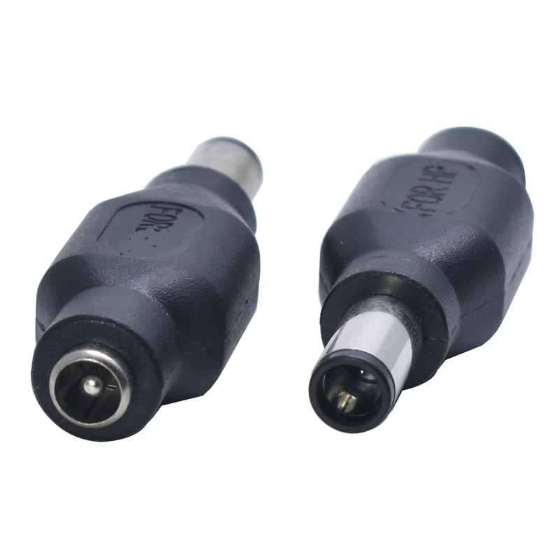 1 Pcs Voor Hp 5.5X2.1 Mm Vrouw Naar 7.4X5.0 Mm Male Dc Power Connector Adapter Converter 5.5*2.1 7.4*5.0 Mm