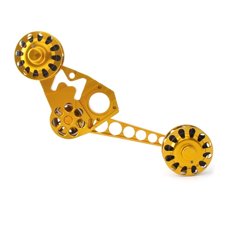 Aluminum Alloy Bicycle Chain Guide Wheel 2/3/6 Speed Folding Bike Rear Derailleur Chain Tensioner: GD