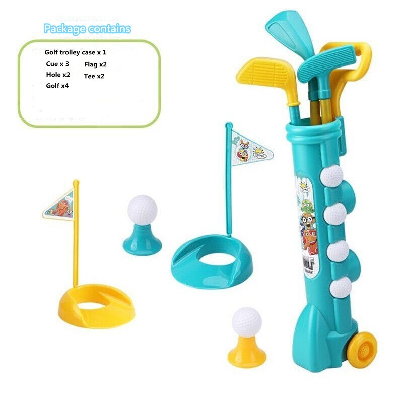 Kids Golf Set Parent-child Toys Outdoor Sports Toys Interactive Games Children Party Supplies Birthday for Kids: Style 3