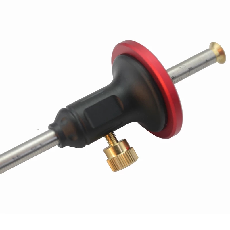 European Style Scribe 0.2mm Precision Fine-Tuning Blade Scribing Tools With 2 Replacement Cutters Wheel Marking Gauge