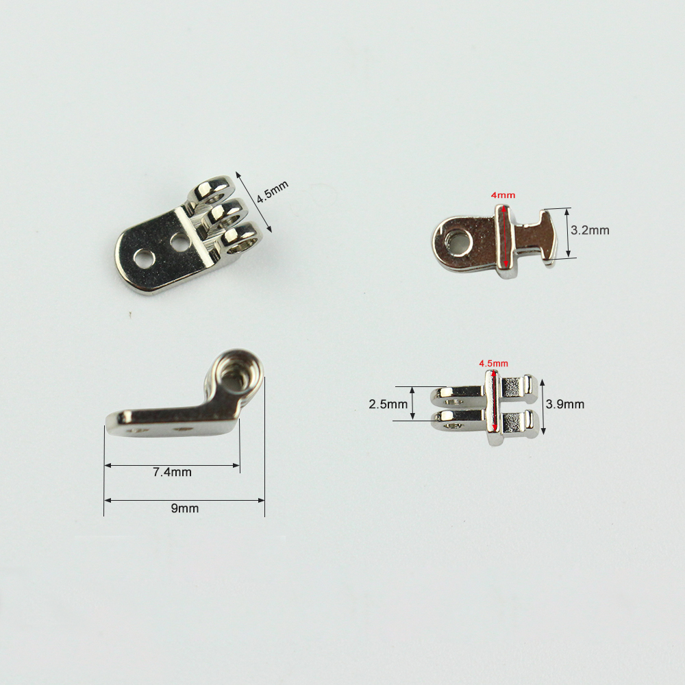 10Sets Brillen Scharnier Bril Repareren Onderdelen Zonnebril Vervanging Accessoire 4.5Mm