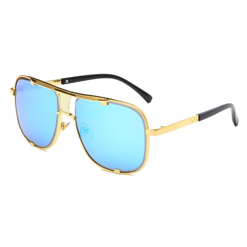 Oversized Men Mach One Sunglasses Men Luxury Brand Women Sun Glasses Square Male Retro De Sol Female Sunglasses For Men Women: 6-KP1835-C3
