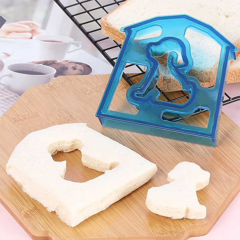 12 stk lunsj diy smørbrød kutter form matskjæringe dør brød kjeks form barn lunsj maker søt form