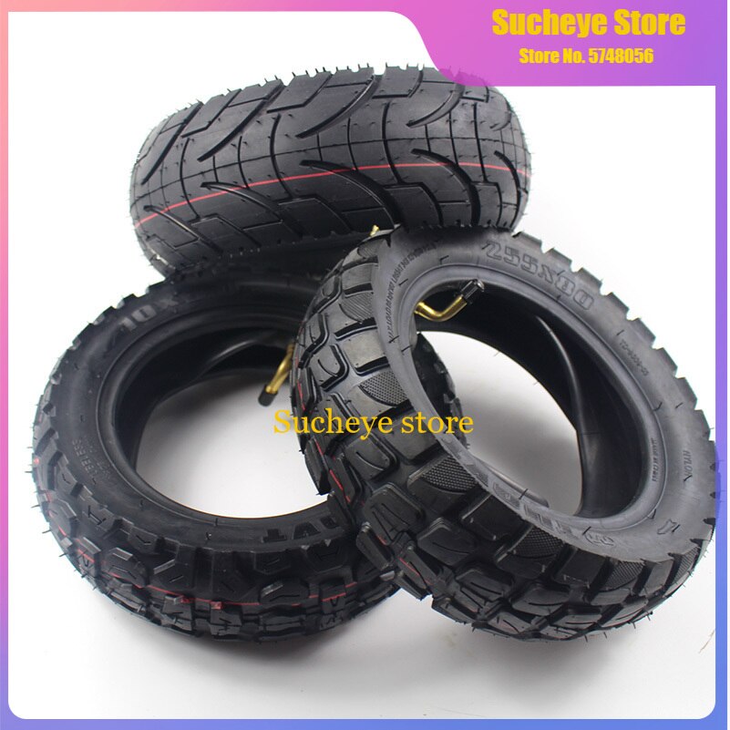 For Speedual Grace 10 Zero 10X Kugoo M4 Pro Tire 10x3 Inch Off-road Inner Outer Tire 255x80 Tire Electric Scooter 80/65-6