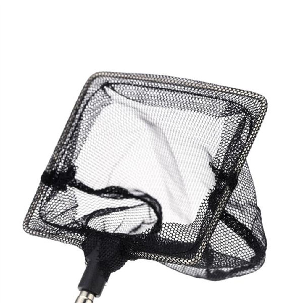 Shrimp Fishing Net Durable Telescopic Safe Shrimp Net For Fish Tank Aquarium Accessories Black