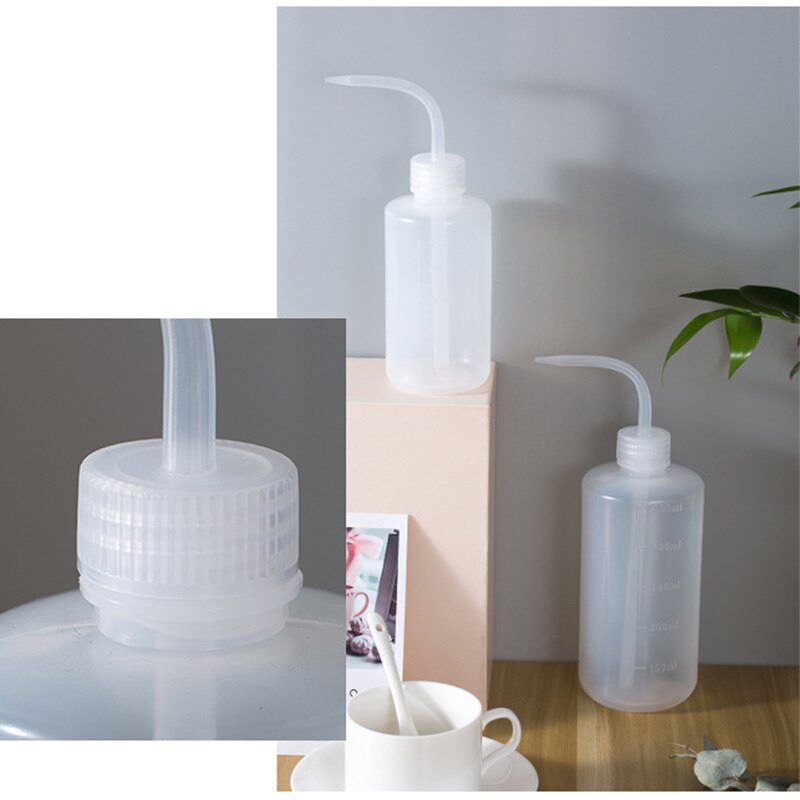 250/500/1000ML Watering Device Flower Succulent Plants Pot Growing Seed Curve Mouth Water Bottle with Scale Fertilization Bottle