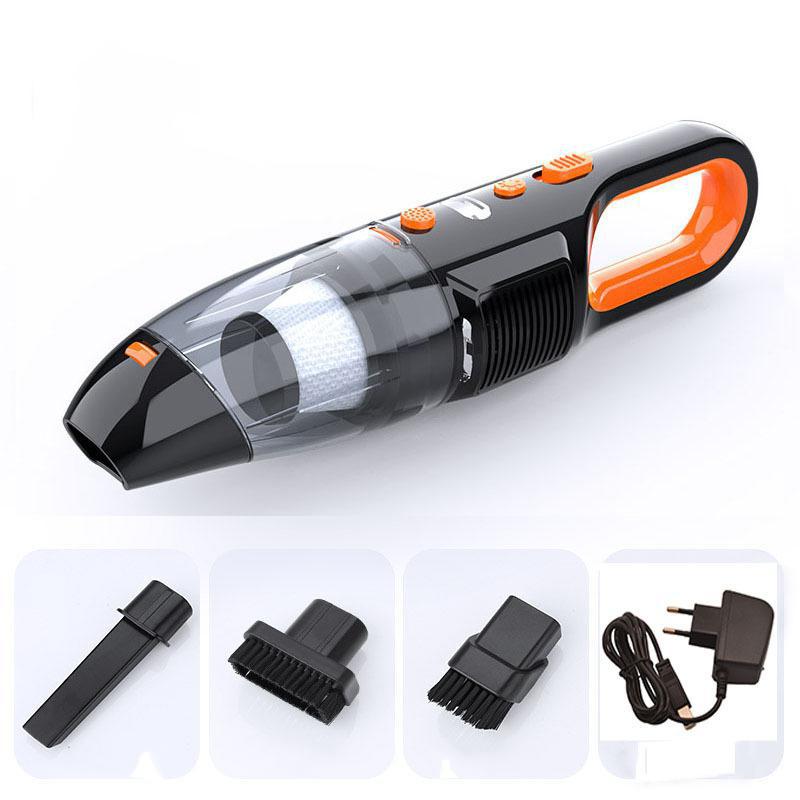 Handheld Vacuum Cleaner Hand Cordless 120W Powerful Suction Rechargeable: EU Plug