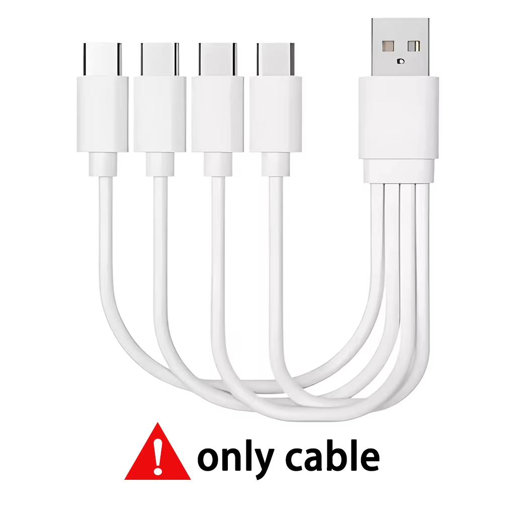 9V oplaadbare lithiumbatterij, 9800mAh langdurige 9v Li-ionbatterijen met kabel, voor rookmelder, alarmen, microfoon: Clear