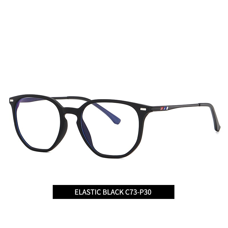 KOOSUFA Mode grote anti-blauw licht bril zonder sterkte dames heren retro vierkant blauw licht filter bril montuur computer gaming anti-vermoeidheid bril met etui, Doorzichtig groen, Eén