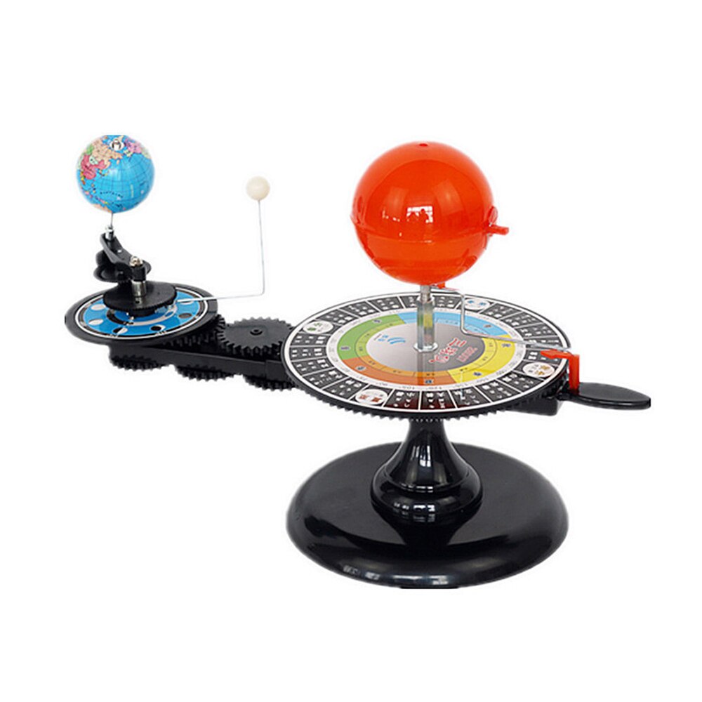 DIY Solar System Model Globe Earth Sun Moon Orbital Planetarium Educational Teaching Tool Astronomy Science Kit for Child Kid