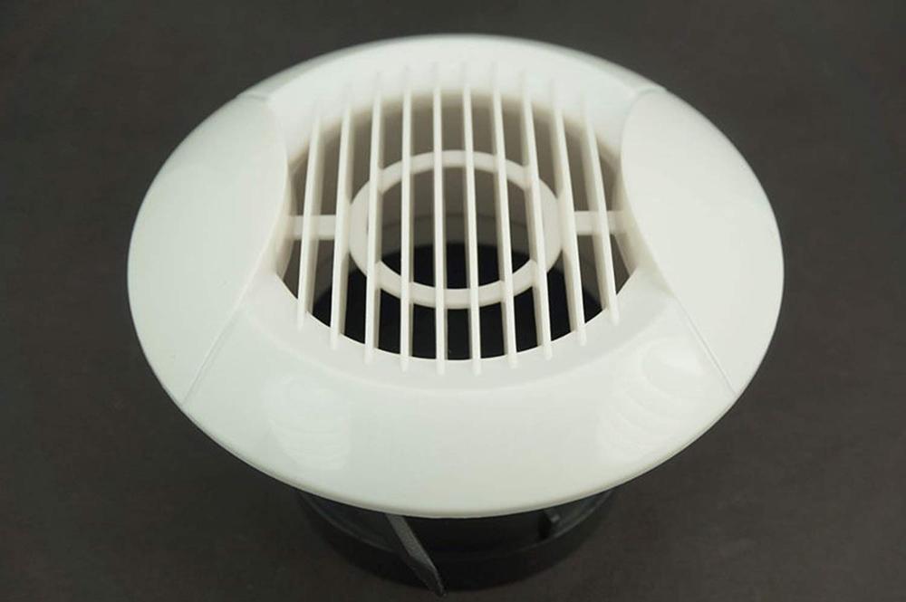 75mm Round Wall Air Vent Bull Nose Bathroom Extrac... – Grandado