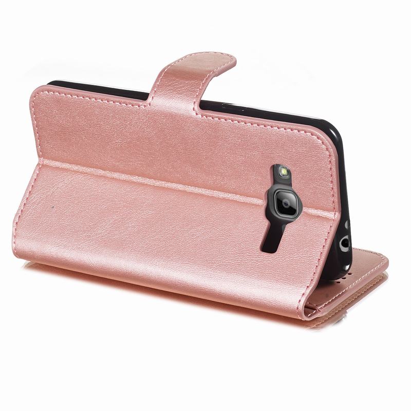 Etui til samsung galaxy  j3 j5 cover covers flip luksus læder vintage magnetiske pung telefontasker til galaxy  j330 j530 coque