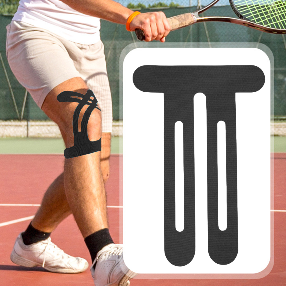 5 stuks voorgesneden kinesiologie tape elastische knie atletische tape sportbescherming patches voor kniesteun en stabiliteit