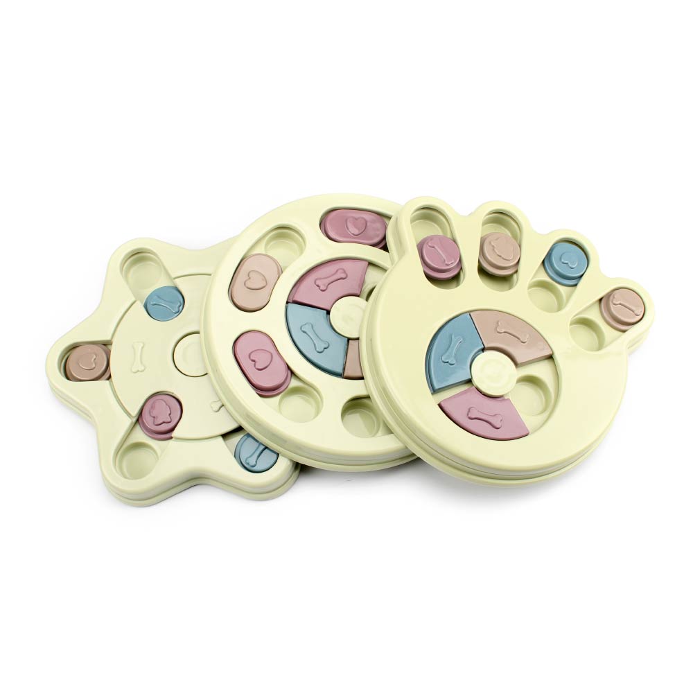 Dog Puzzle Toys Pet Dog Training Games Feeder For Small Medium Dog Puppy Increase IQ Interactive Slow Dispensing Feeding